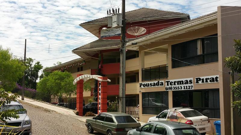 Pousada Termas Piratuba Esterno foto